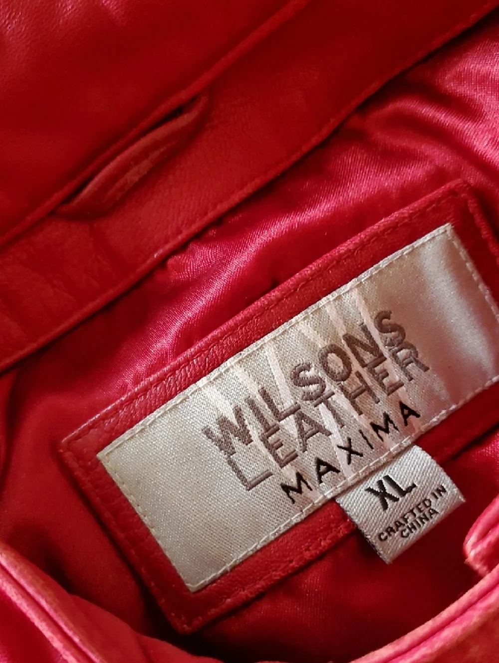 Vintage Wilsons Maxima Leather Moto Jacket - Picture 2 of 14